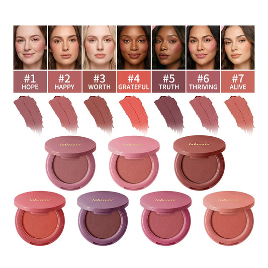Lakerain Soft Poke Matte Liquid Blush – Velvety Long-Lasting Liquid Blush Oasis Select