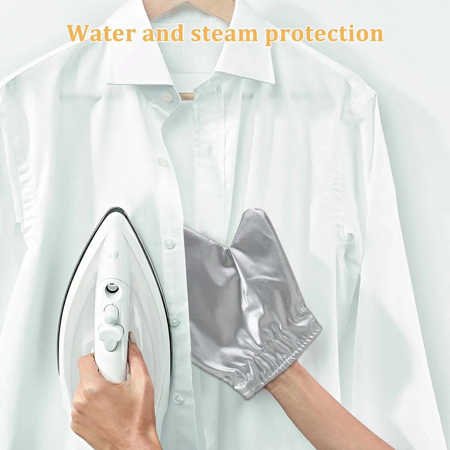 Heat Resistant Garment Steamer Gloves Anti Steam Mittens Protective Gloves for Clothes Steamers Accessories Household Supplies Peaceful Pleasures Health and Wellness