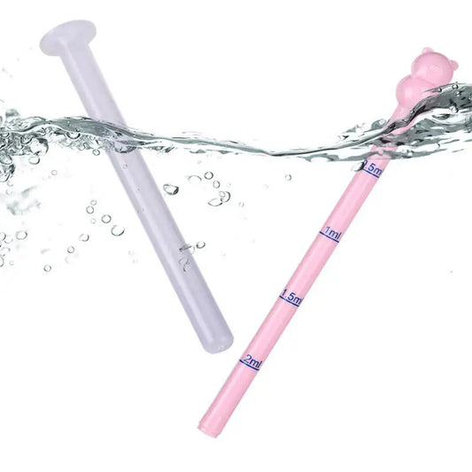 Baby Medicine Dispenser Anti Choking Syringe Feeder Scale Cartoon Shape Infant Medication Dropper Oral Liquid Supplement Tool Peaceful Pleasures Health and Wellness
