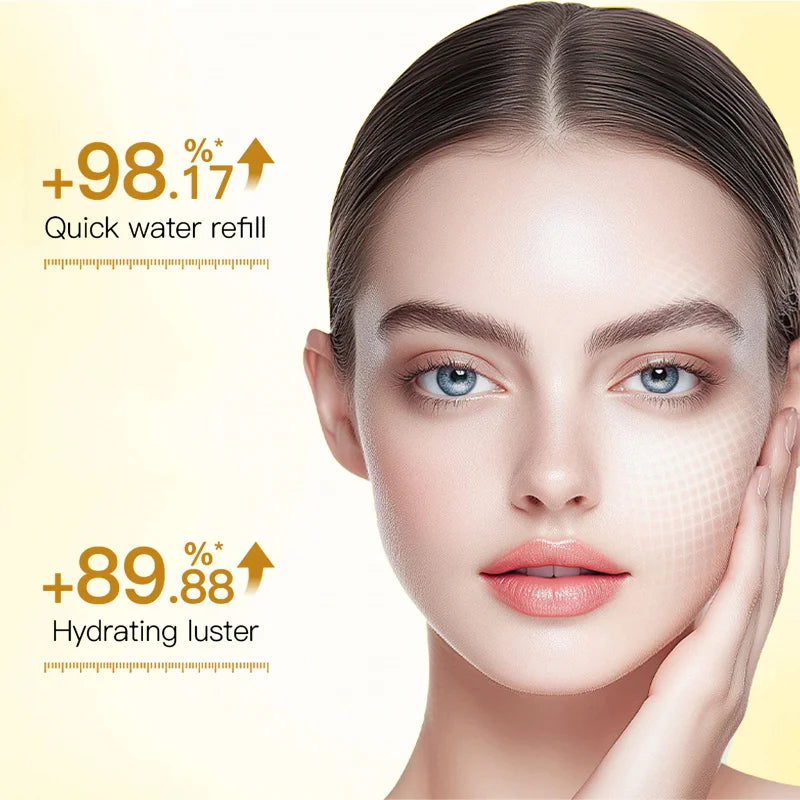 Gluta White Facial Mask Facial Care Moisturizing and Tender Skin Easy to Absorb Daily Skincare 10 Pieces / Box Peaceful Pleasures Health and Wellness