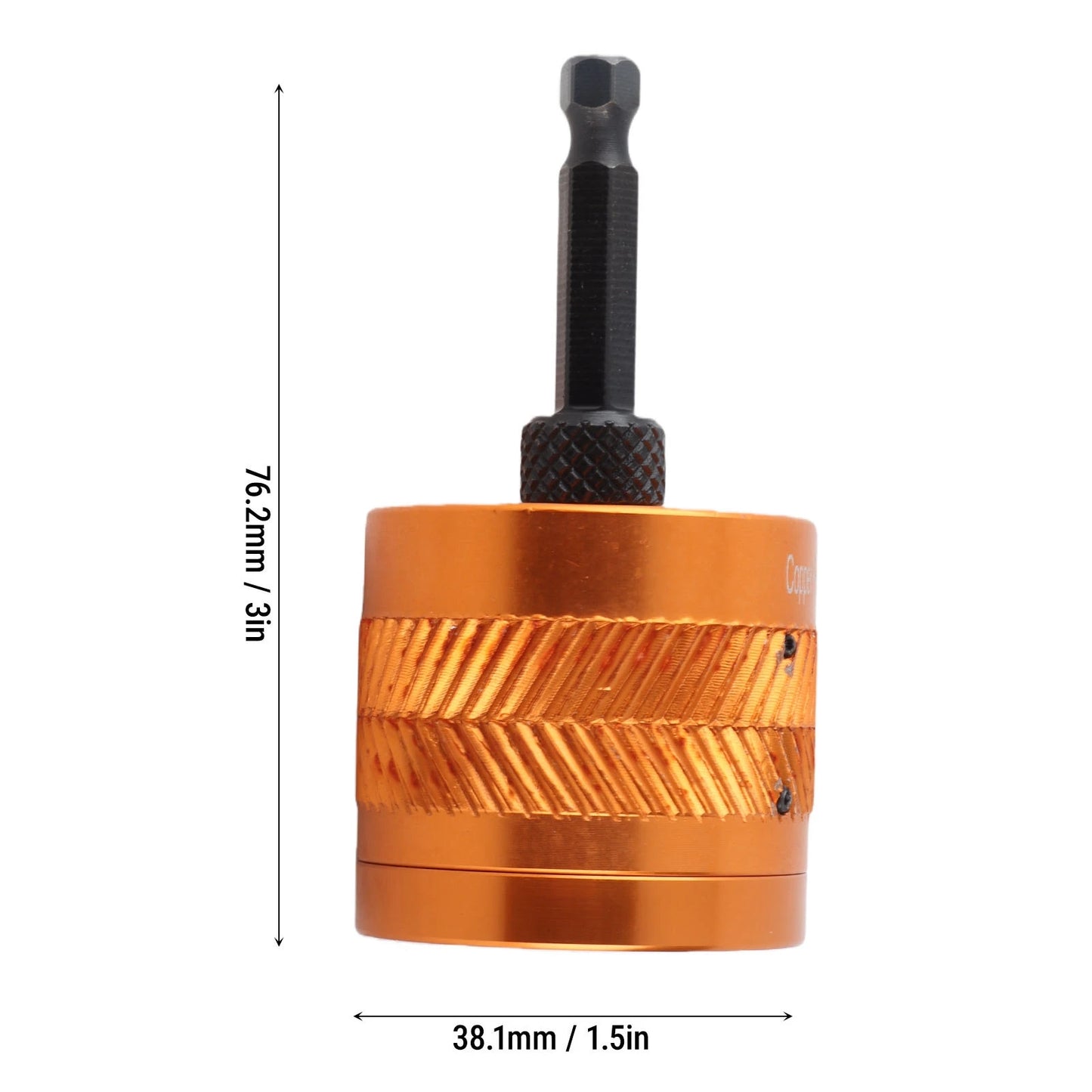 1 Copper Pipe Cleaner Electric Drill Hex Shank Tube Polishing Tool 2