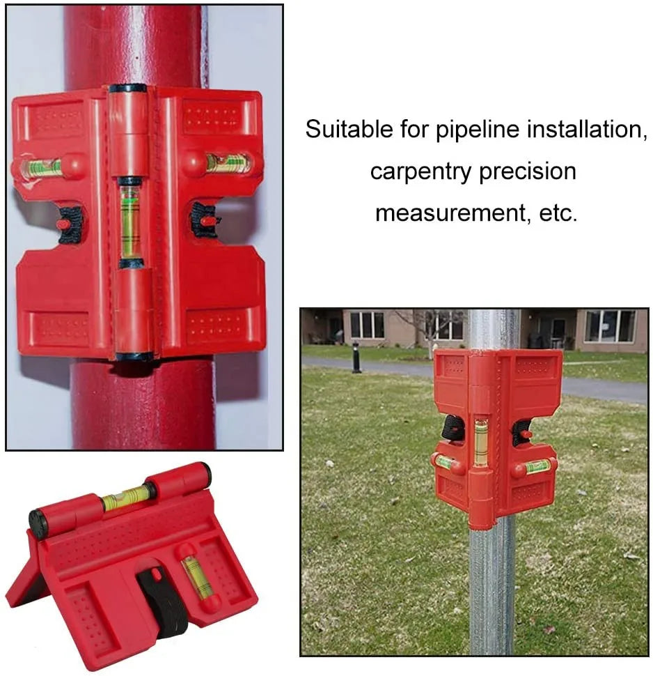 Angle Gauge Sp-irit Level Meter Magnetic Inclinometer Elastic Band