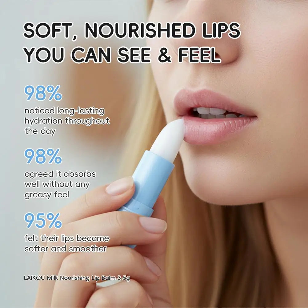 Milk Nourishing Lip Balm – Shea Butter & Hyaluronic Acid