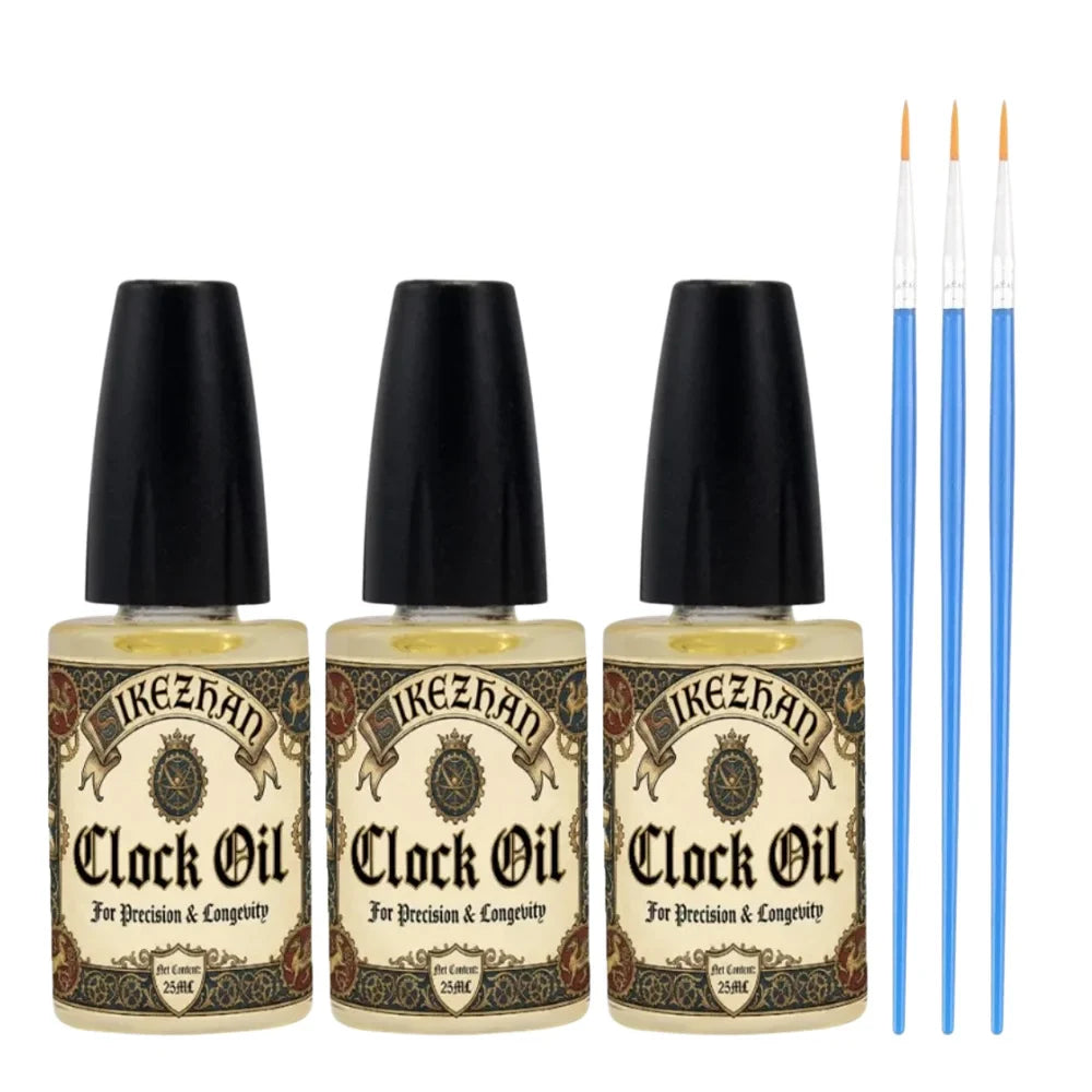 25ml Watch & Clock Lubricant Oil with Brush | SIKEZHAN