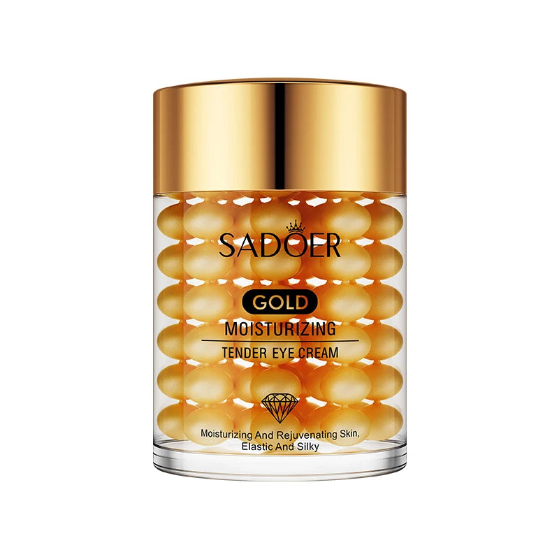 SADOER 24K Gold Eye Cream – Dark Circles, Wrinkles & Hydration