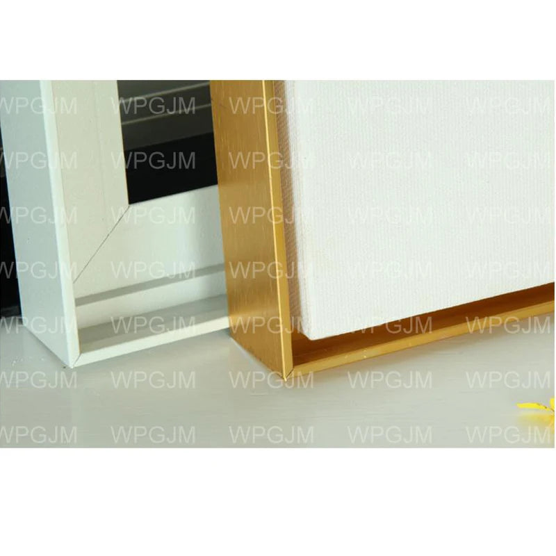 Customized Aluminum Alloy Frame for Paintings, Canvas Picture Frame, DIY, Modern, Grand Format, All Kinds of Size Peaceful Pleasures Health and Wellness