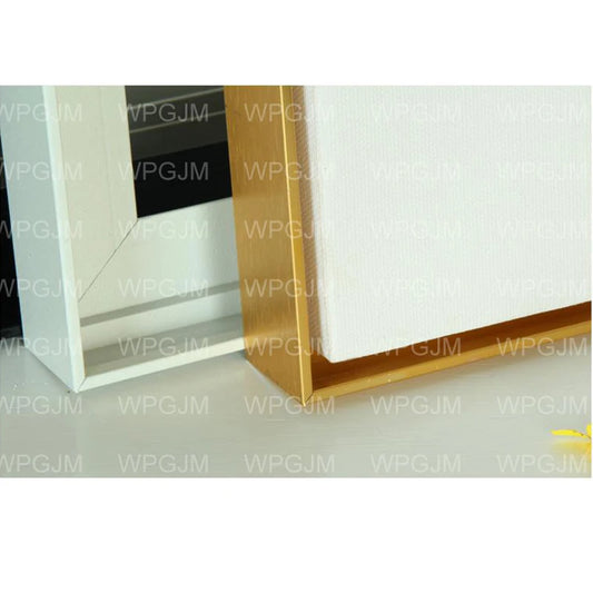 Customized Aluminum Alloy Frame for Paintings, Canvas Picture Frame, DIY, Modern, Grand Format, All Kinds of Size Peaceful Pleasures Health and Wellness