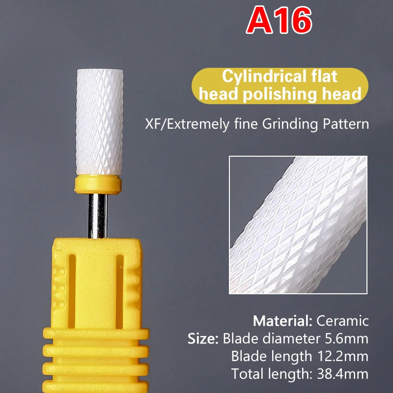 Ceramic Nail Drill Bit – Electric Manicure & Pedicure Tool