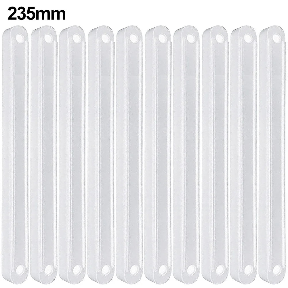 Draw Rail Plastic Drawer Slides 180 235 Runners Replacement Wardrobe