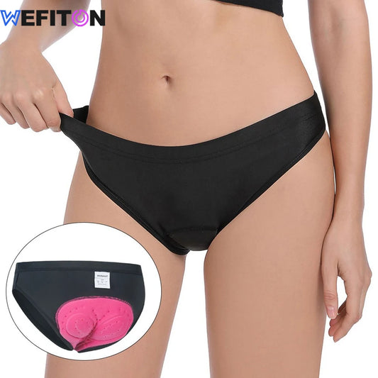 WEFITON 1PCS Women's 4D Gel Padded Cycling Underwear – Breathable, Anti-Chafing Bike Shorts for Mountain & Road Biking Peaceful Pleasures Health and Wellness