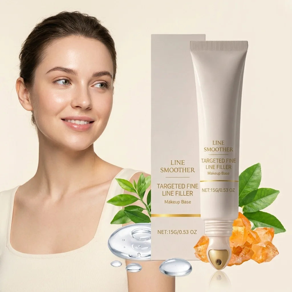 Makeup Primer Pore Eraser Wrinkle Smoothing Face Lifting Smooth Skin Sheer Adherent Lightweight Deep Hydrating Face Base Cream Peaceful Pleasures Health and Wellness