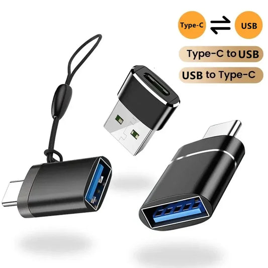 1-8PCS Type C To USB 3.0 OTG Adapter USB C Male To USB Female Converter For Laptop Macbook Samsung Xiaomi USB C OTG Connector Peaceful Pleasures Health and Wellness