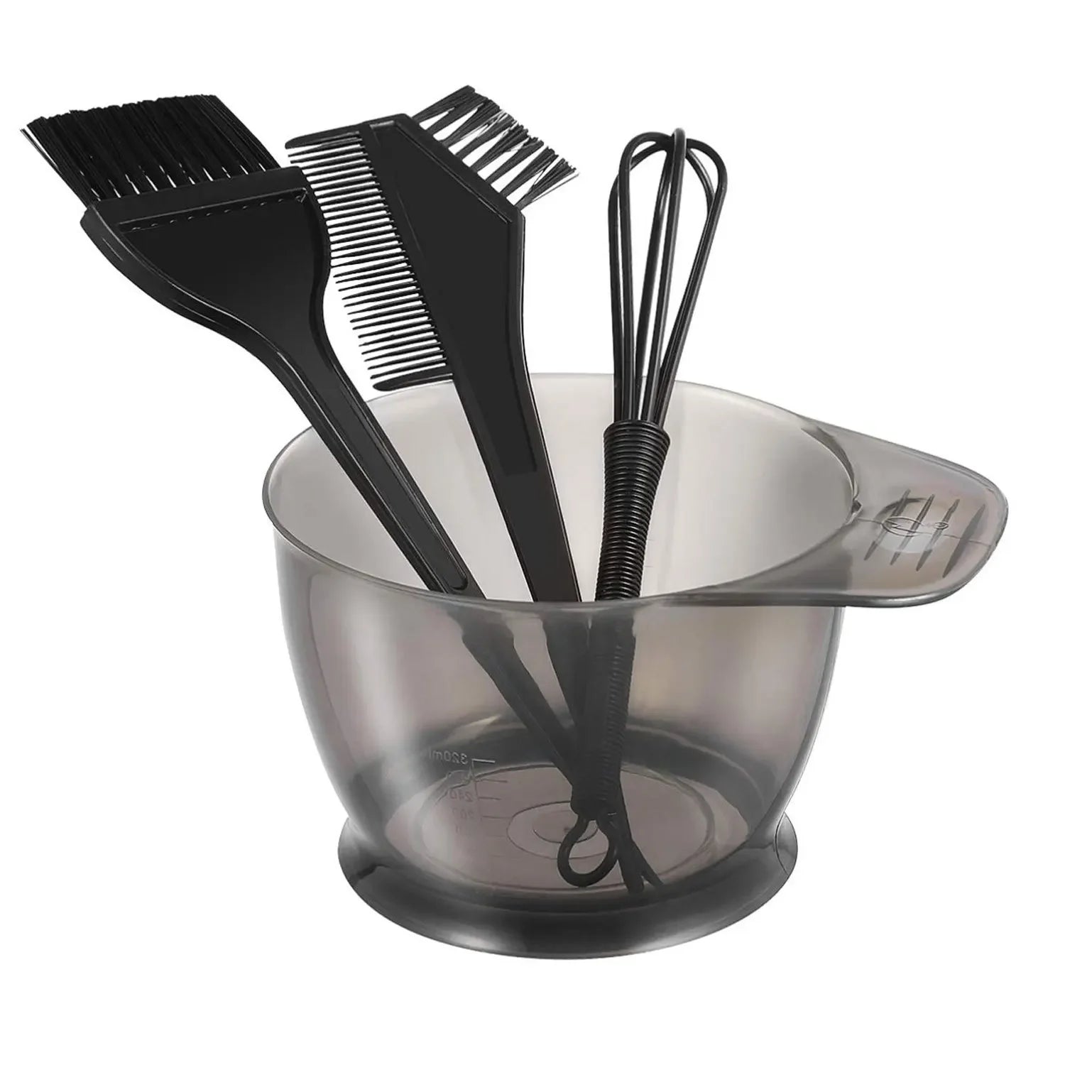 6pcs/set Professional Hair Coloring Kit for Barber Salon and Home Use - Includes Hairdressing Tools for Perfect Color Match and Peaceful Pleasures Health and Wellness