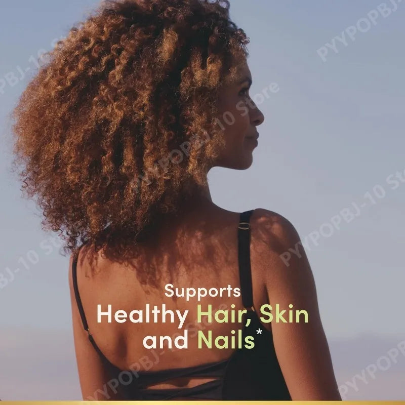 Biotin 10,000 mcg Softgels – Hair, Skin & Nails | 120 Count