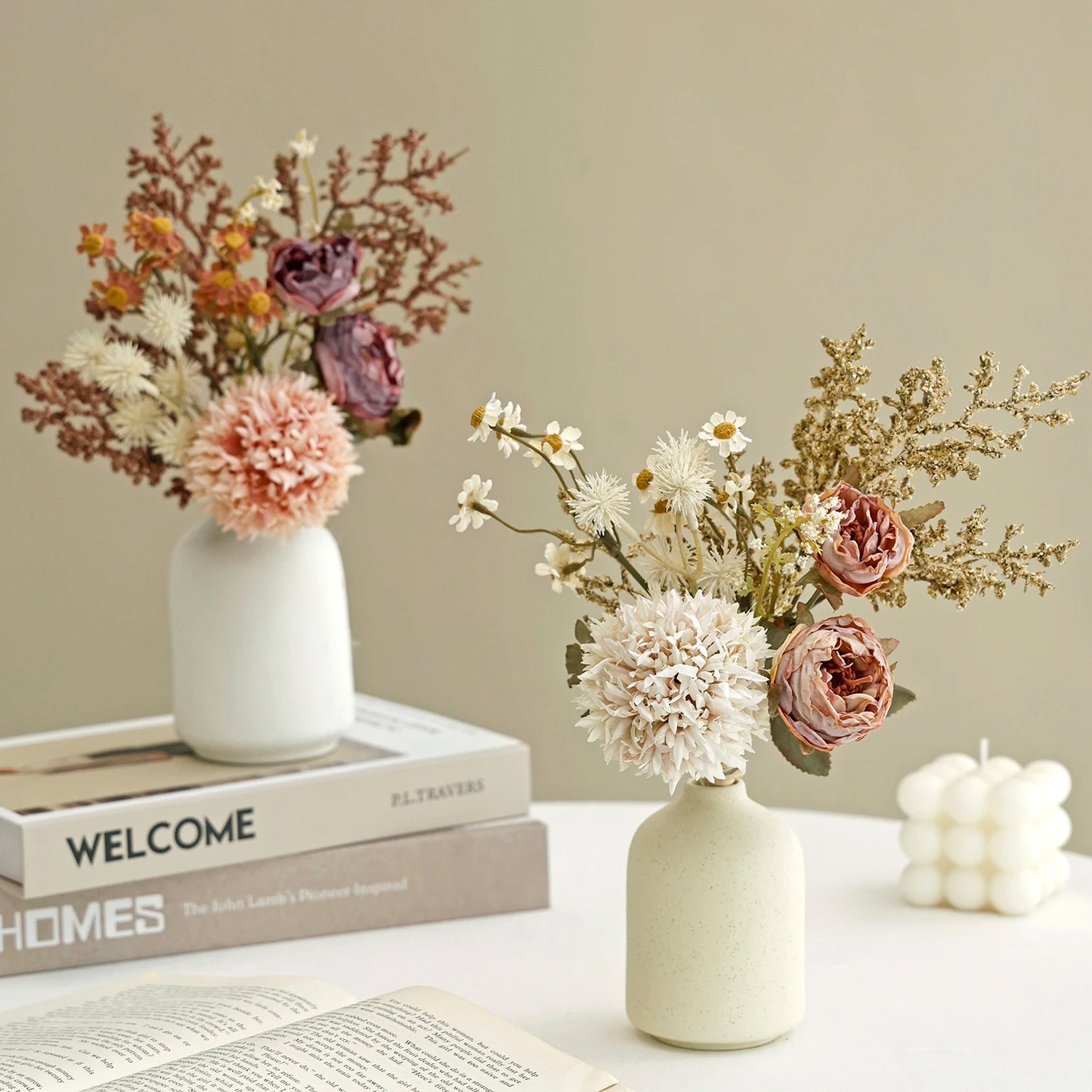 Artificial Silk Peony Bouquet for Wedding, Home & Party Decor