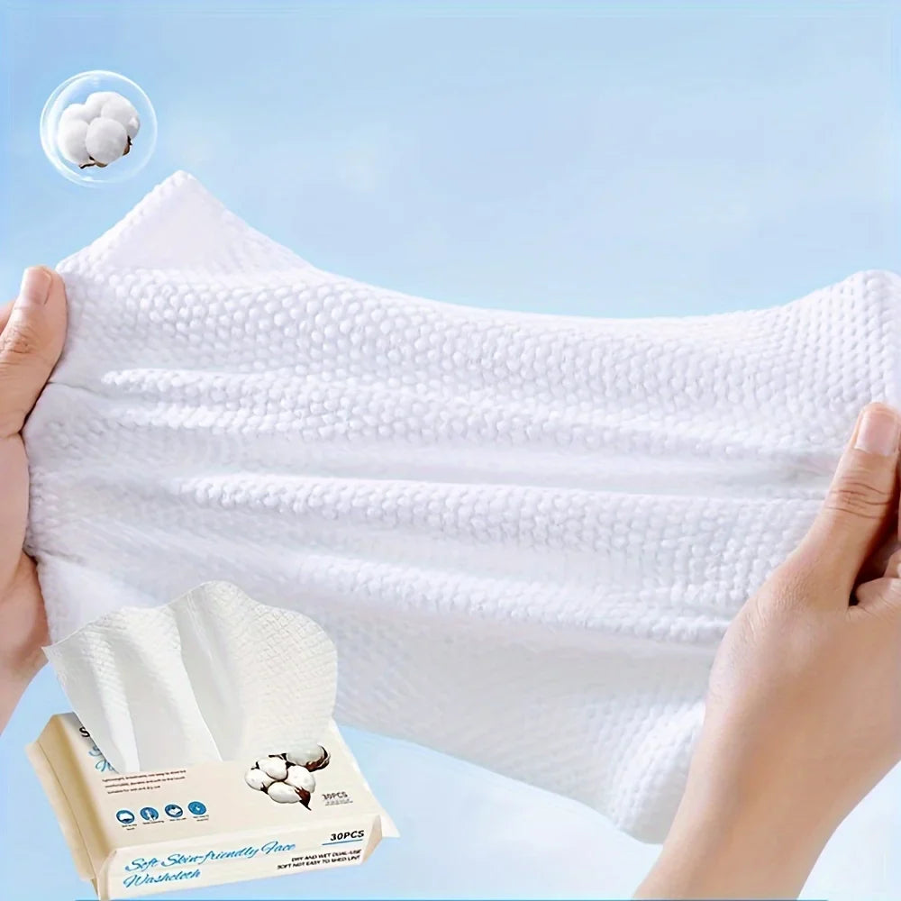 Skin-Friendly Facial Cleansing & Makeup Remover Towel