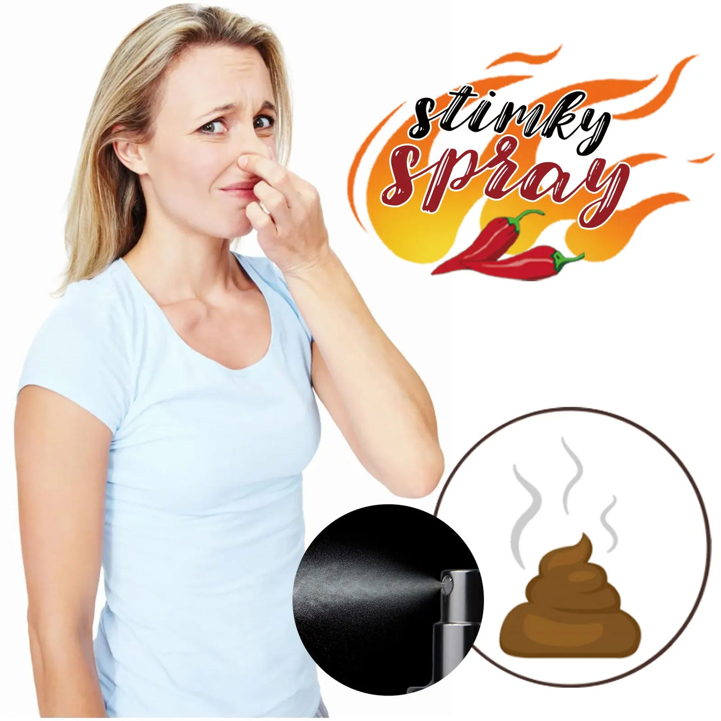 Stinky Prank Spray – Fart Smell Gag Gift for Pranks