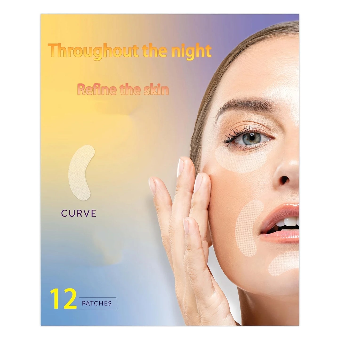 120-Piece Anti-Wrinkle Facial Patches | Forehead & Lip Lines