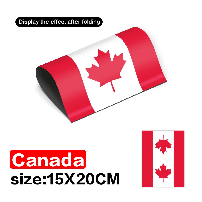 US Flag Car Sticker | Waterproof Patriotic Window Decal