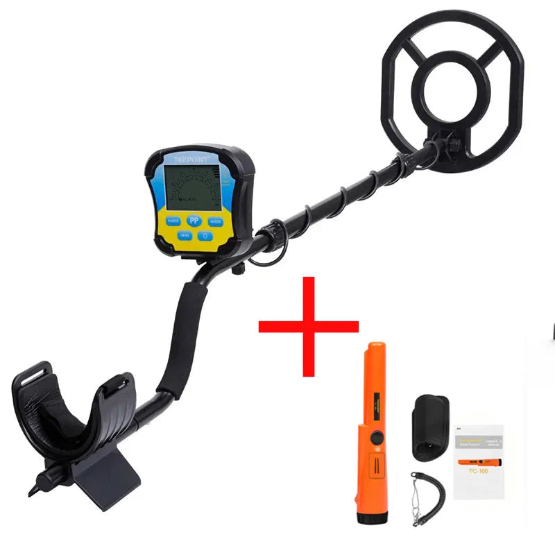 MD8030 Underground Metal Detector High Sensitivity Metal Depth Hunter Gold Digger Treasure Hunter 2.5m Waterproof Search Coil Peaceful Pleasures Health and Wellness With GP-point