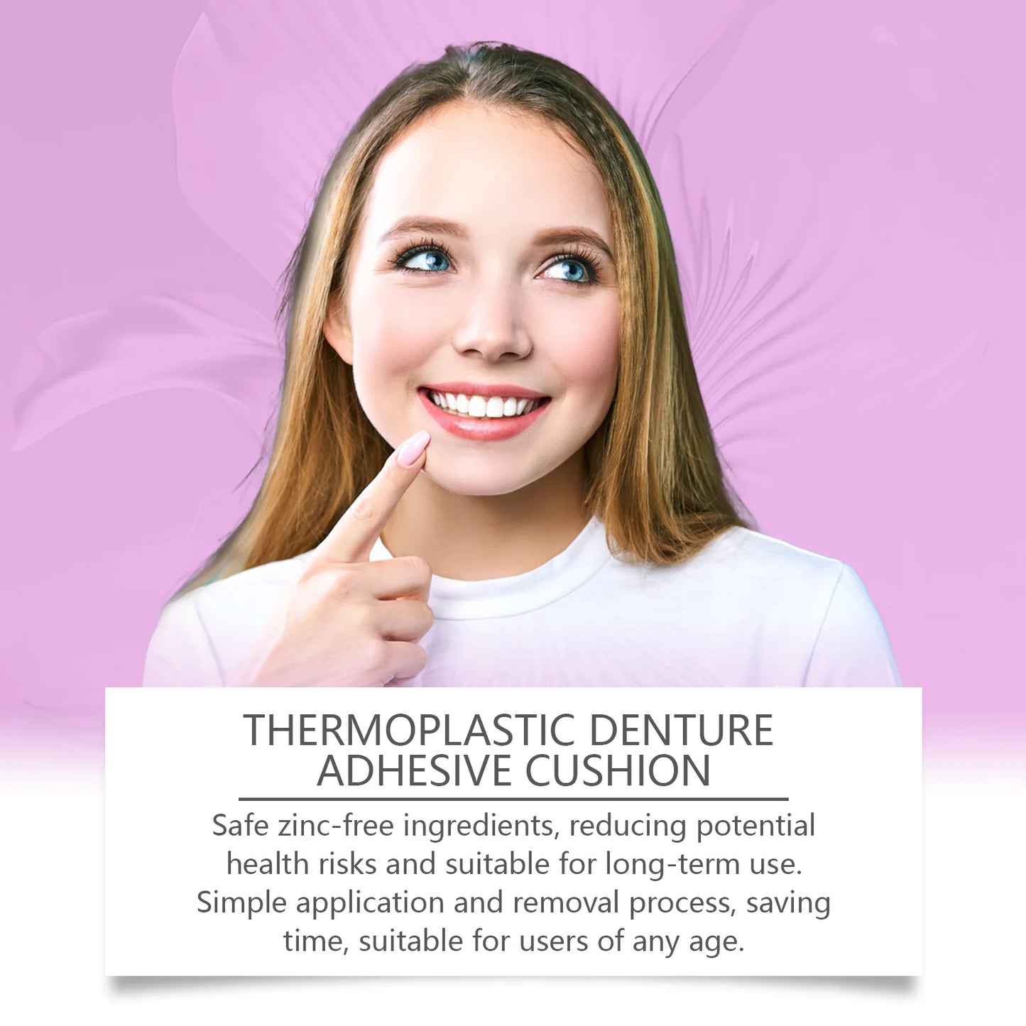 Oralhoe Denture Fixing Adhesive – Strong Hold, Gentle on Gums
