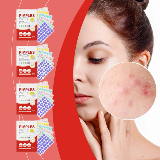 240pc Salicylic Acid Acne Pimple Patches – Fun Shapes Acne Pimple Patches Oasis Select
