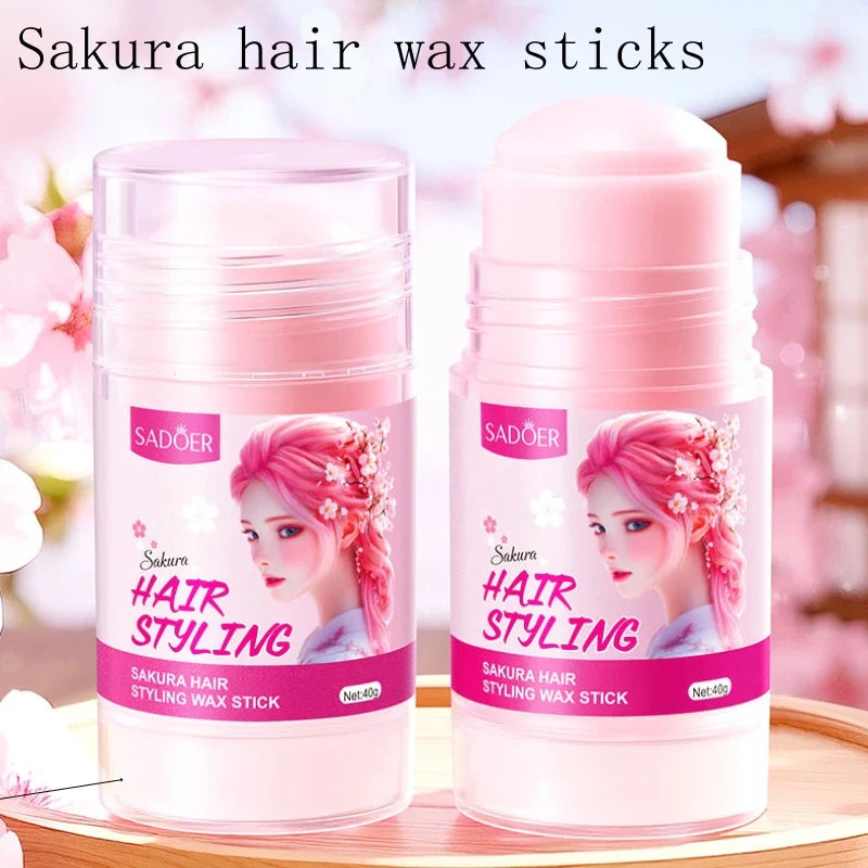 Cherry Blossom Hair Wax Stick 40g – Smooth & Style Flyaways