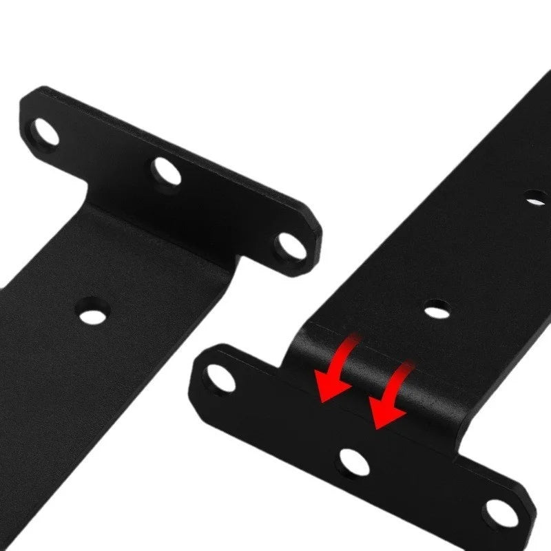 2PCS Heavy Duty Suspended Tripod Brackets,400kg Bearing,Floating Shelf Support Brackets,Hidden Wall Fixed Partition Storage Rack Peaceful Pleasures Health and Wellness