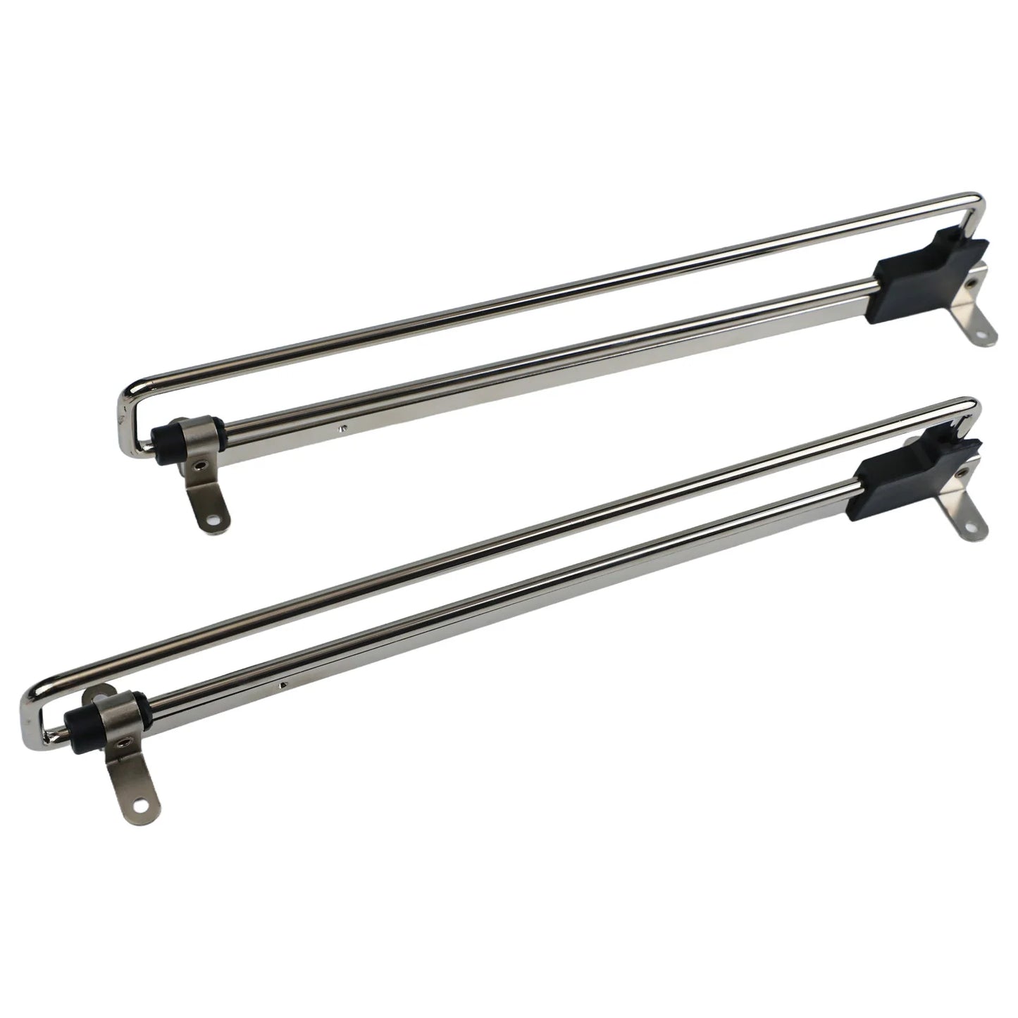 Telescopic Clothes Rods Retractable Pull-out Hanger Mount Wardrobe