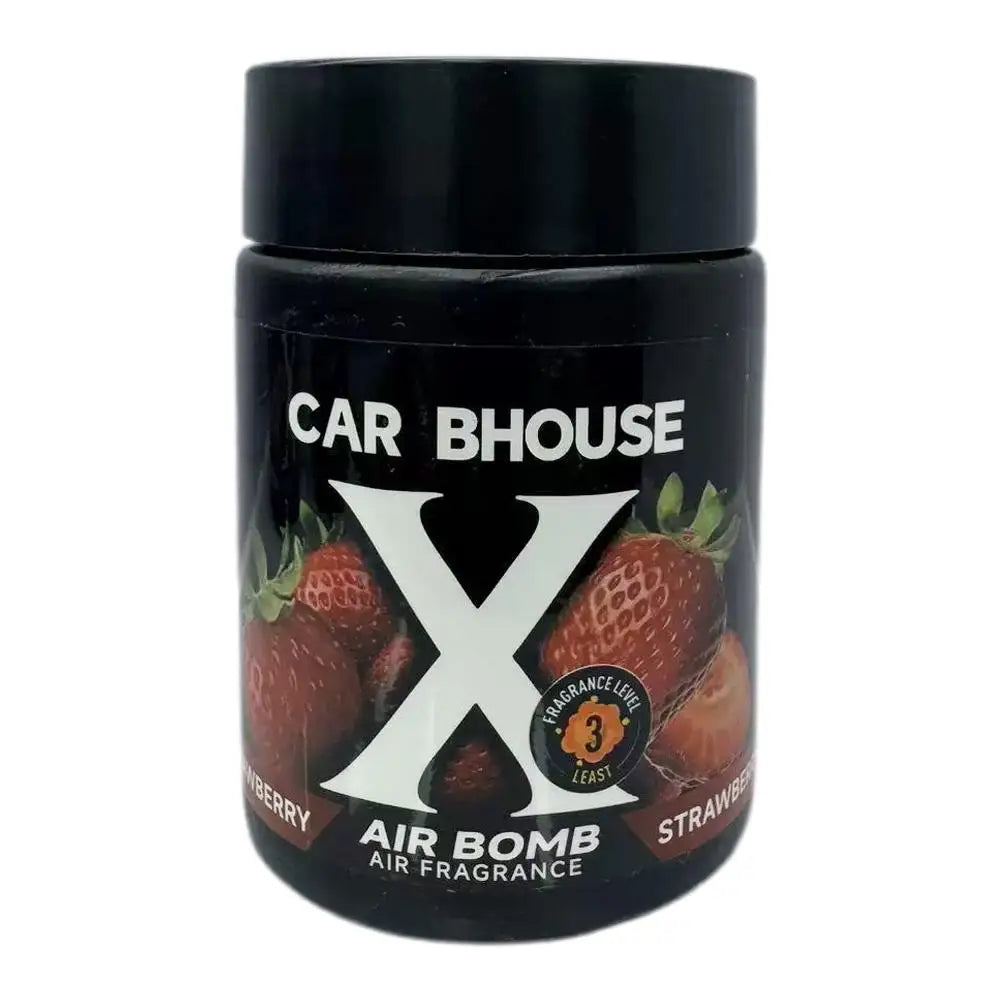 Car Air Freshener SOLID Portable & Refreshing Neutralizing Odors Auto Interior Accessories Smell Odor For Home Car Peaceful Pleasures Health and Wellness Strawberry