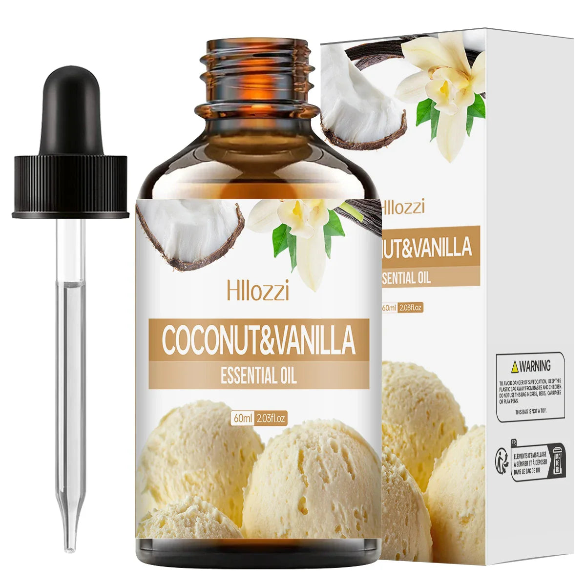 Coconut Vanilla Essential Oil – Aromatherapy, Skin & Hair Care