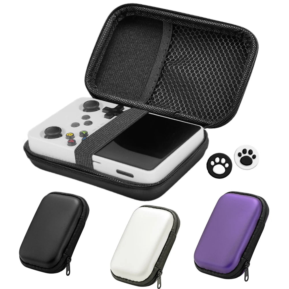 EVA Hard Carrying Case for Miyoo Mini Plus & ANBERNIC RG35XX Peaceful Pleasures Health and Wellness