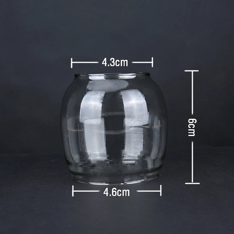 High Quality! Horse Lamp Glass Lampshade Nostalgic Retro Outdoor Kerosene Lamp Circular Lampshade Lighting Accessories Peaceful Pleasures Health and Wellness A1