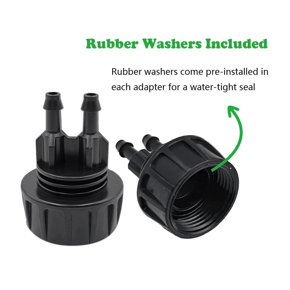 5pcs Plastic Garden Hose Connector Kit,Used To Connect Faucets And Hoses,Faucet Adapter, For Faucets, Essential For Car Wash Peaceful Pleasures Health and Wellness