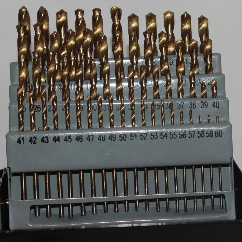 Drill Cobalt Carbide Bit Straight Handle Twist High-speed Steel