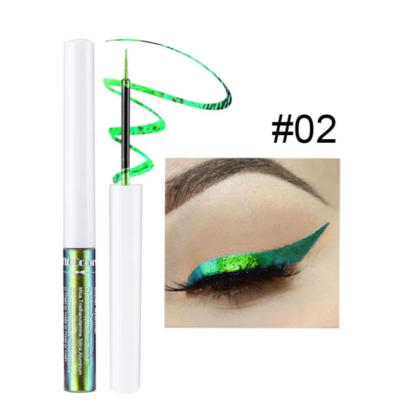 Chameleon Liquid Eyeshadow | Metallic Glitter Shimmer Eye Makeup