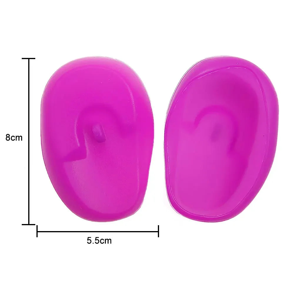 Silicone Ear Covers | Waterproof Protectors for Hair Dye & Shower