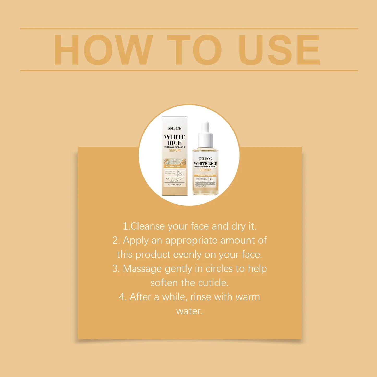 EELHOE Rice Exfoliating Essence – Brighten, Hydrate & Refine Skin