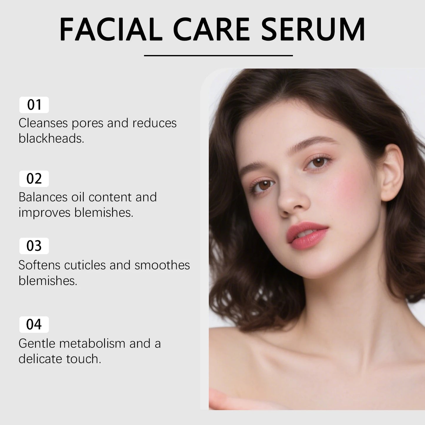 Pore Purifying Roll-On Face Serum – Blackhead & Oil Control