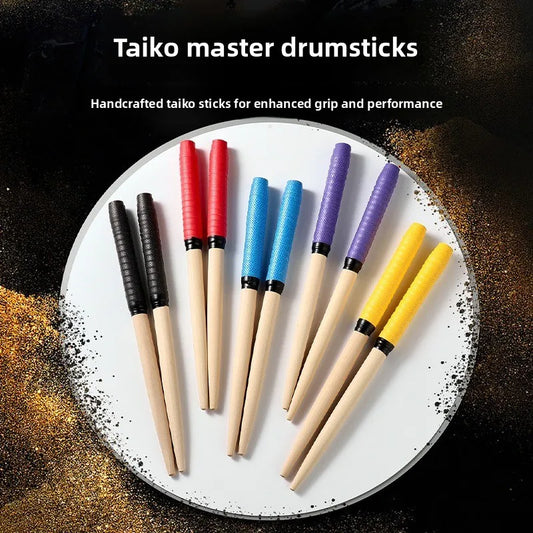 Taiko Talent Drum Stick Beech Drumstick Drumming Drummer Sticks Peaceful Pleasures Health and Wellness