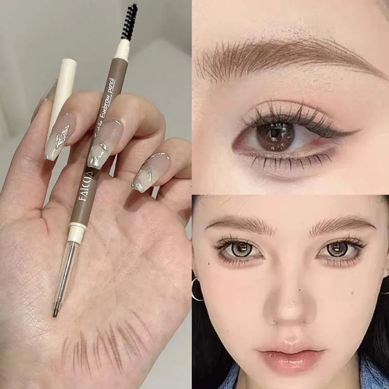 Waterproof Eyebrow Gel Pencil | High Pigment Natural Brow Look