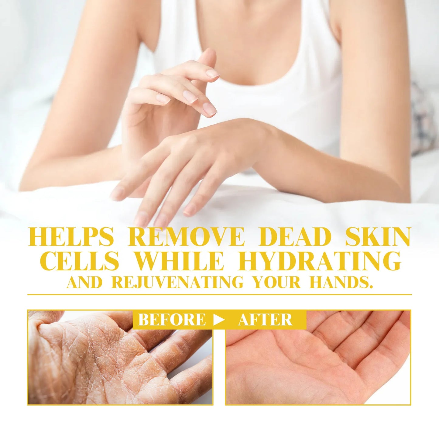 OceAura Milk & Honey Peel-Off Hand Mask | Deep Moisture 50g