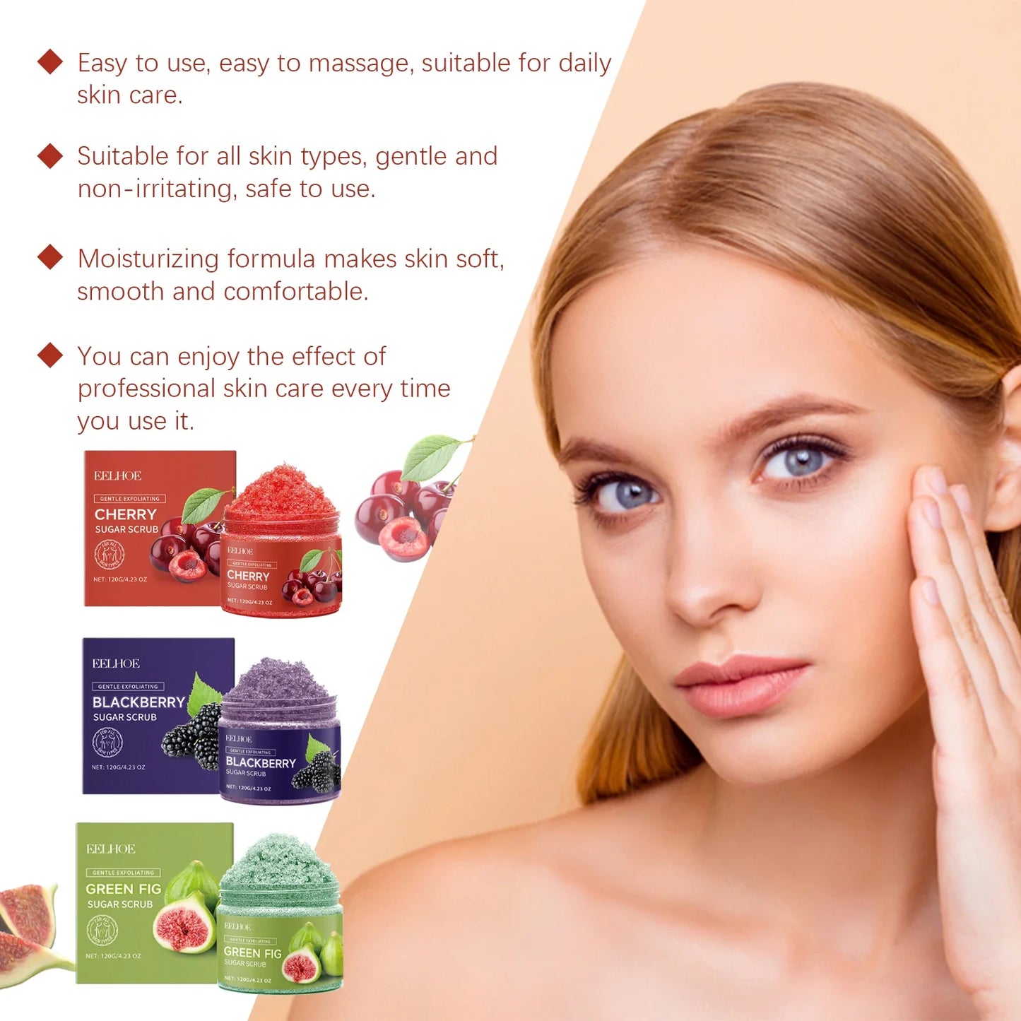 EELHOE Body Scrub – Exfoliating, Brightening & Moisturizing
