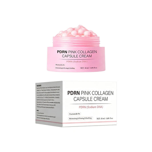 PDRN Pink Collagen Capsule Cream with Niacinamide – 50g Collagen Face Cream Peaceful Pleasures Health and Wellness PDRN Capsule Cream
