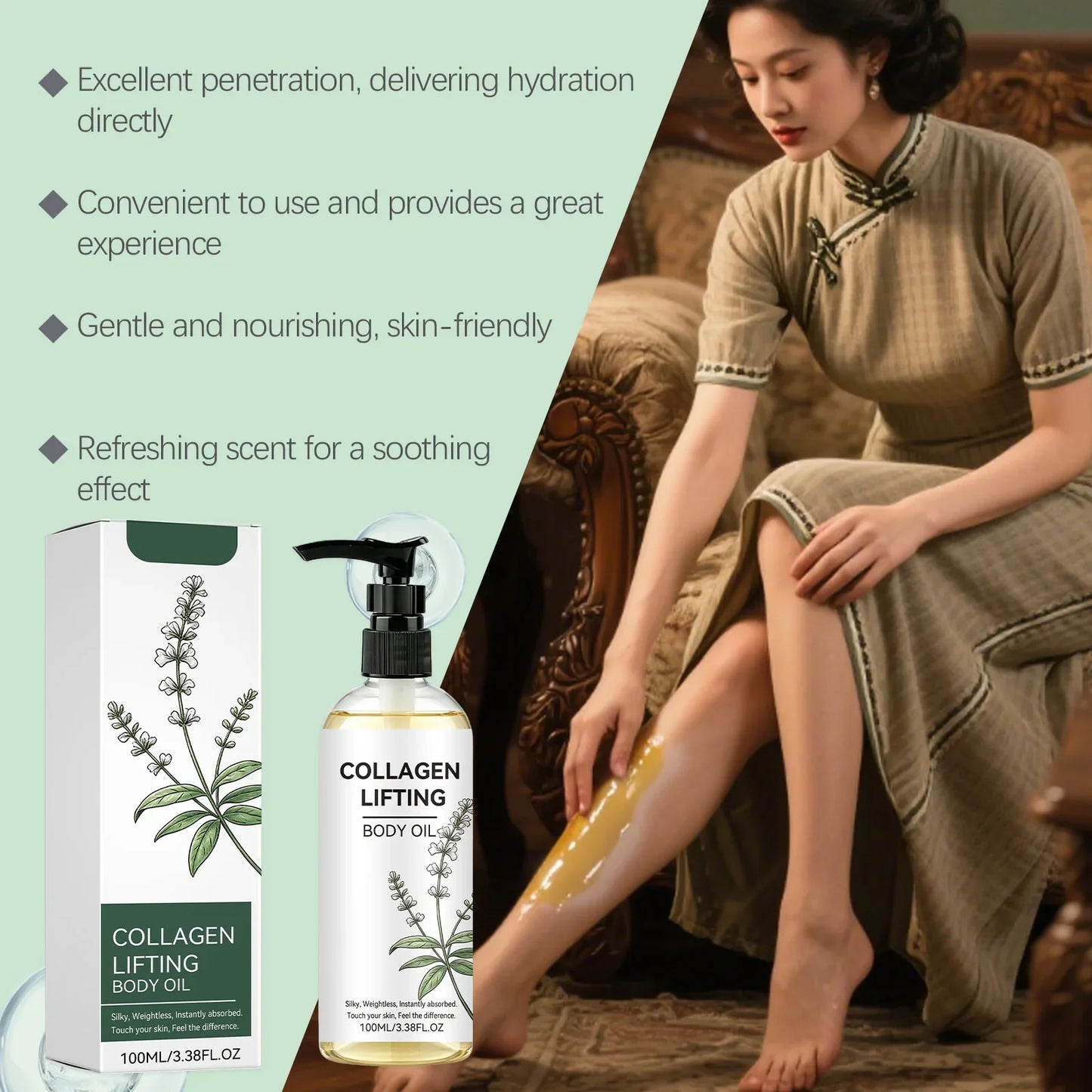 Collagen Firming Body Oil – Anti-Cellulite & Deep Hydration