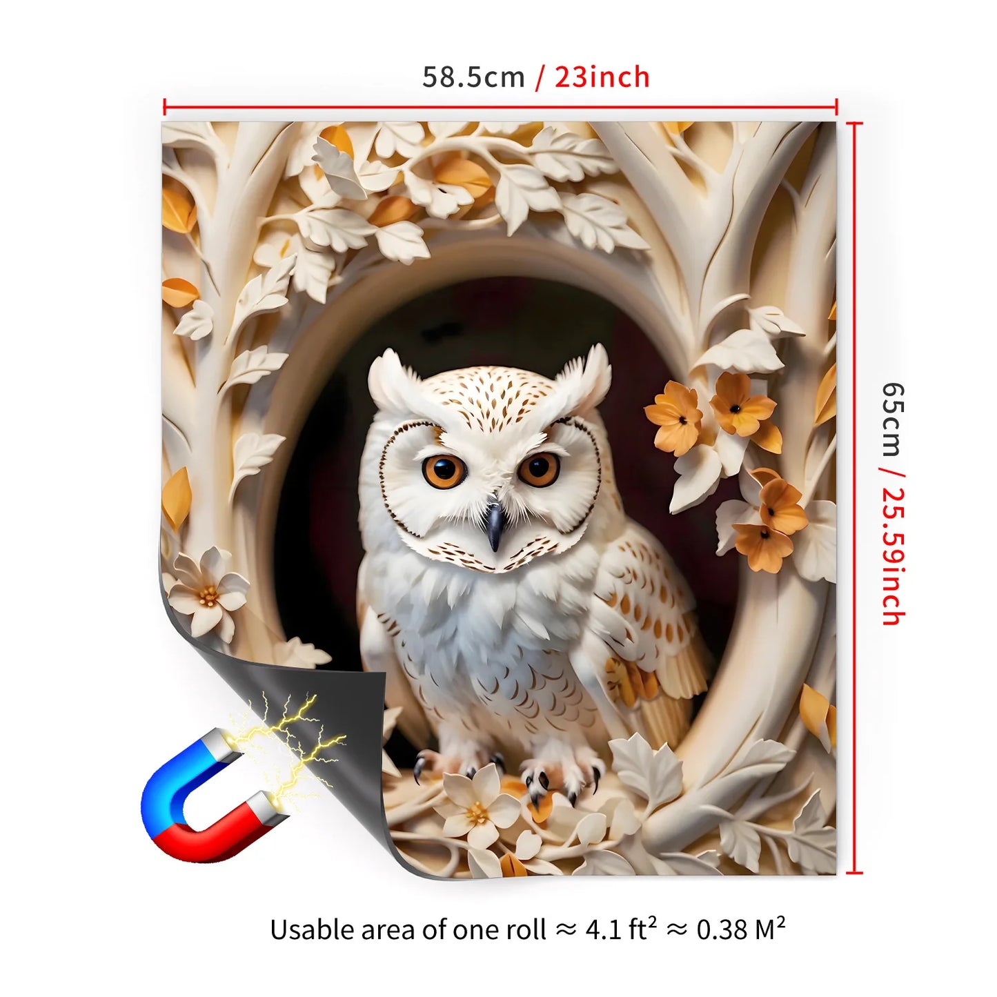 65x58.5CM household dishwasher magnetic sticker kitchen and refrigerator magnet board Peaceful Pleasures Health and Wellness MDS14