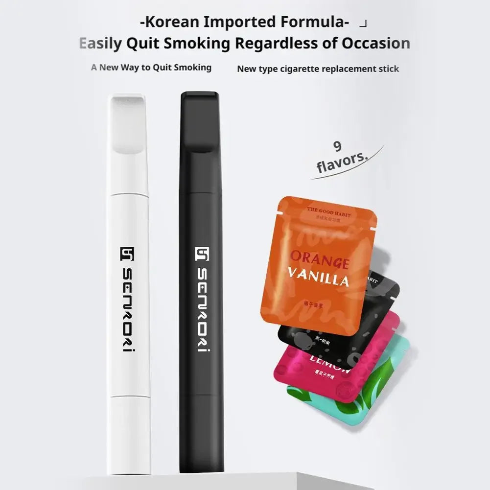 Smoking Cessation Rod Nicotine Free Healthy Fruit Flavor Cotton Core Assisted Quit Smoking Stick Replacing Cigarette Men Gift Peaceful Pleasures Health and Wellness