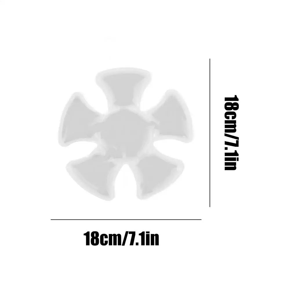 Blue PVC Gel Ice Pack Adjustable Cooling Pad Helmet Cooling Pad Portable Outdoor Accessory for Outdoor Sports Cycling Running Peaceful Pleasures Health and Wellness Transparent color