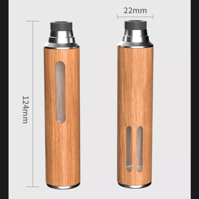 Wooden Car Ashtray – Anti-Ash Smokeless Cigarette Holder
