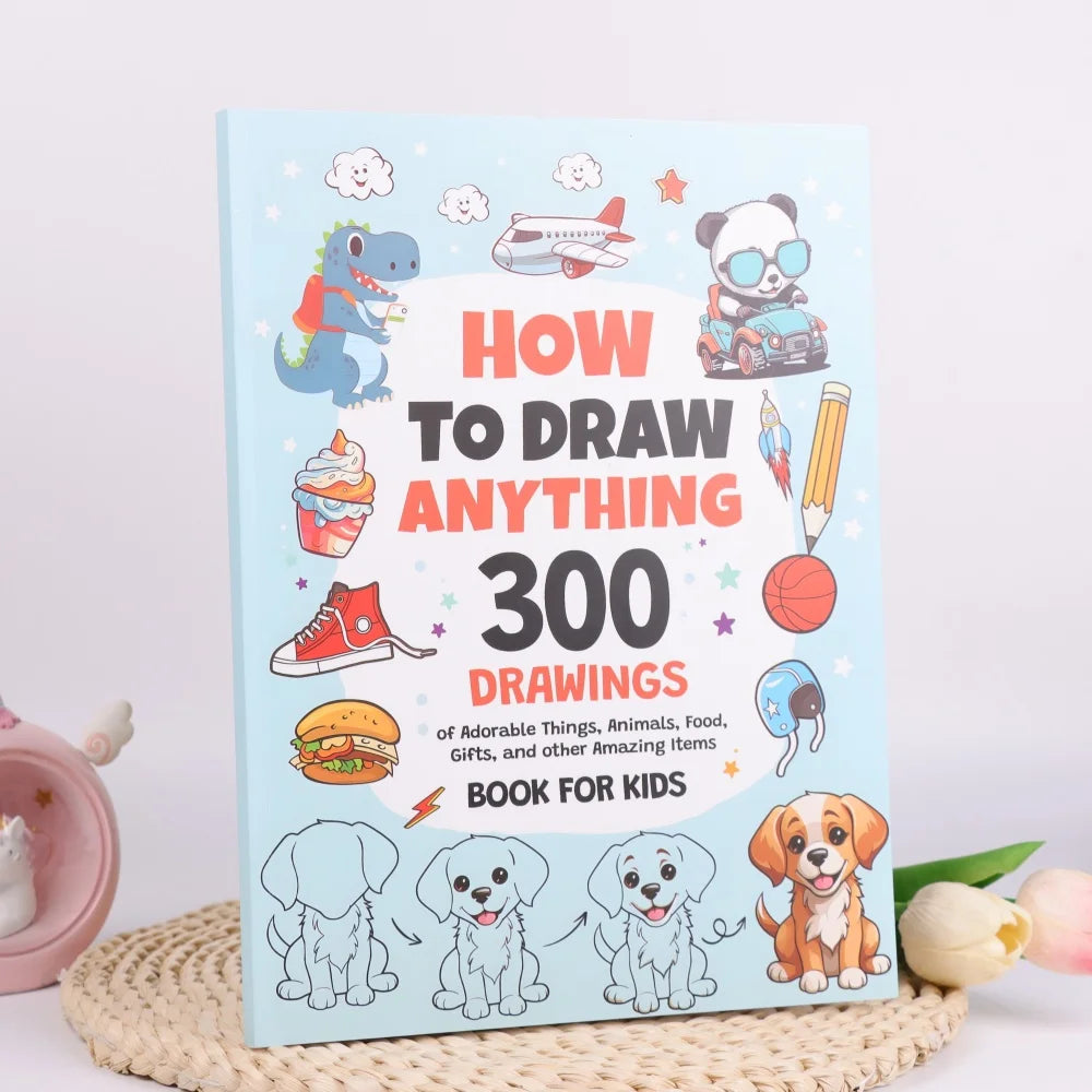 How Draw Everything 300 Drawings Cute Stuff Animals Food Gifts Other
